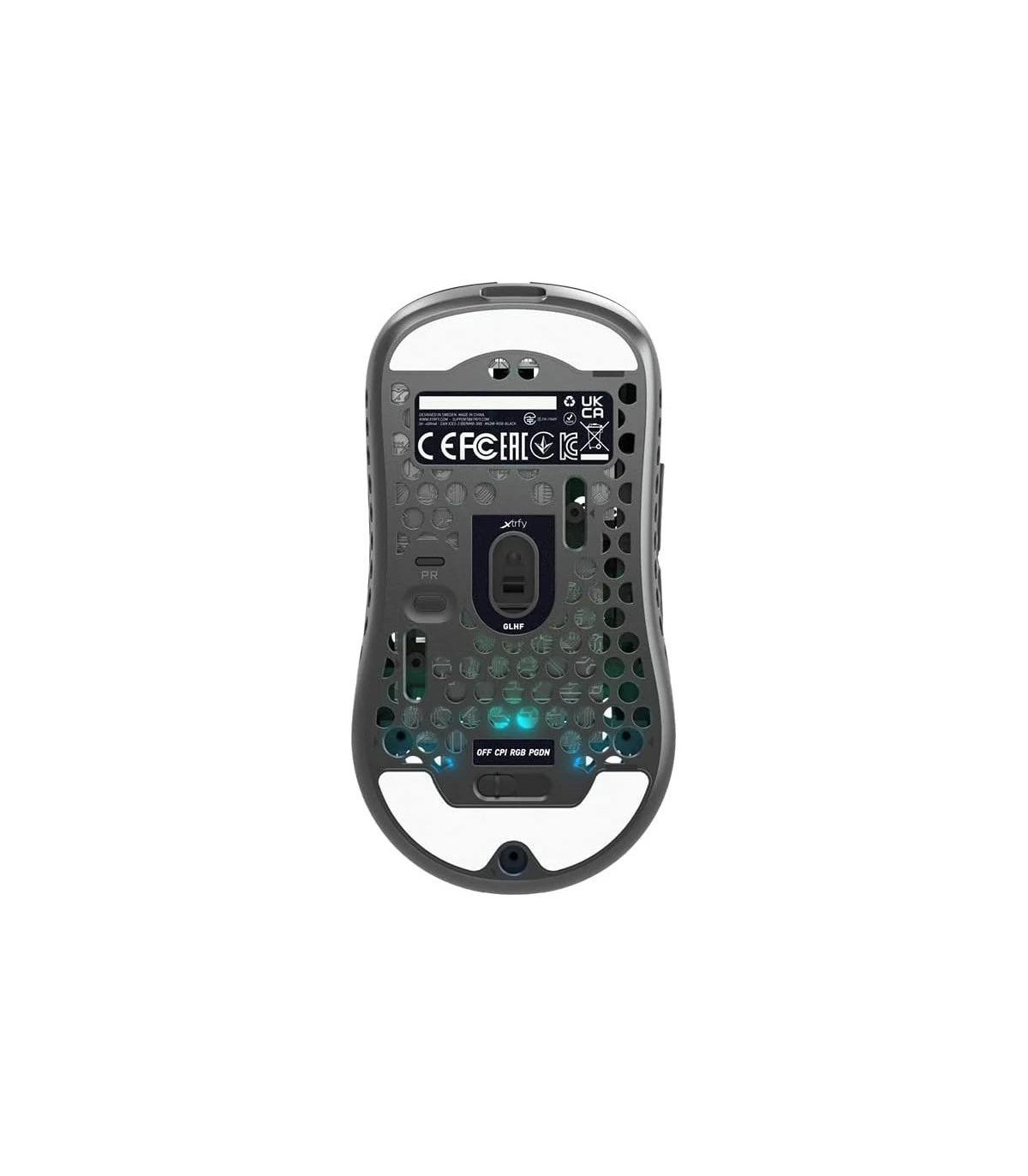 Cherry Xtrfy Ratón RGB 400-16.000 dpi inal. Black