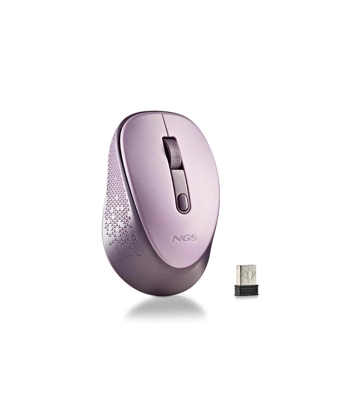 NGS RATON INALAMBRICO 800/1600DPI Lila