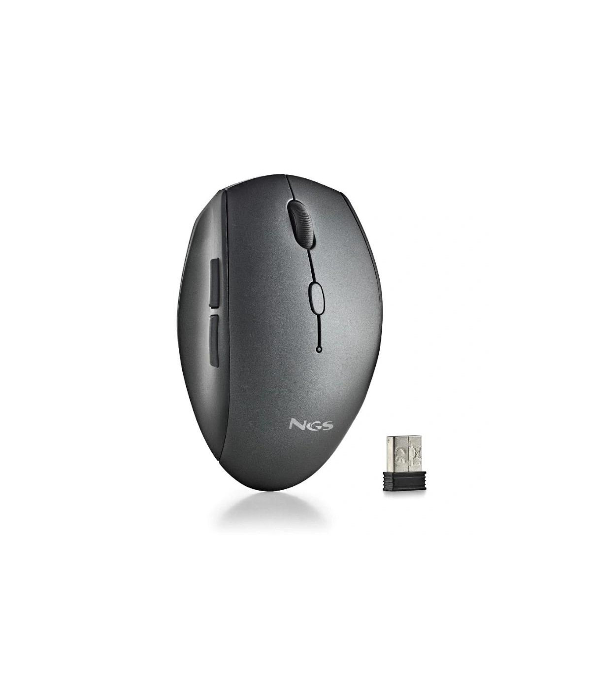 NGS RATON INALAMBRICO CON TECLAS SILENCIOSAS NEGRO