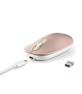 NGS RATON MULTIDISPOSITIVO 2.4GHZ RECARGABLE SHELL