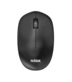 Nilox Ratón Wireless, 1000 DPI, 3 botones, Negro