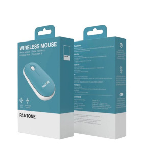 Celly Raton Pantone Inalambrico Azul Click silen.