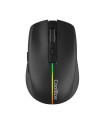 Coolbox Gaming Ratón W01 1600DPI Inalámbrico Negr