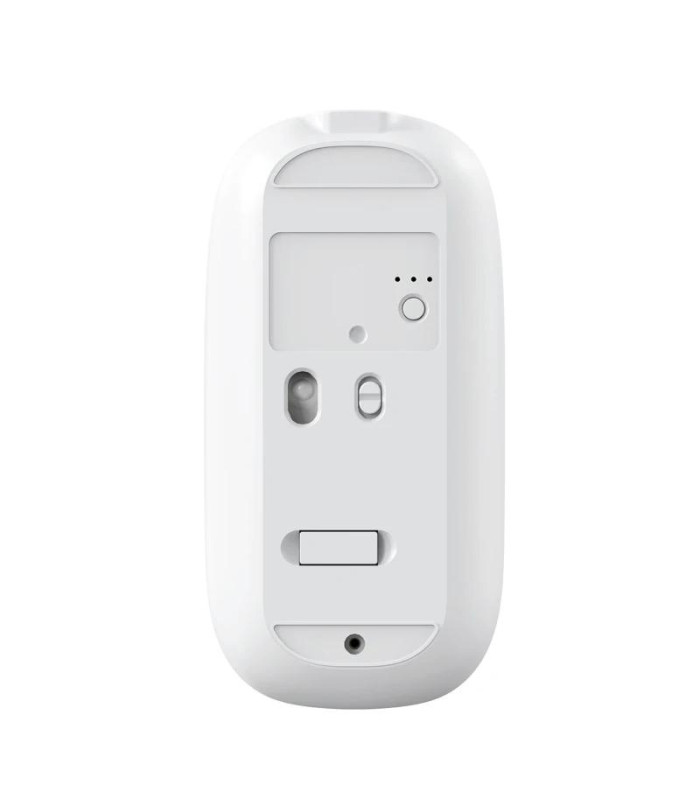 Coolbox Ratón W02-IA Inalámbrico RF+BT Blanco