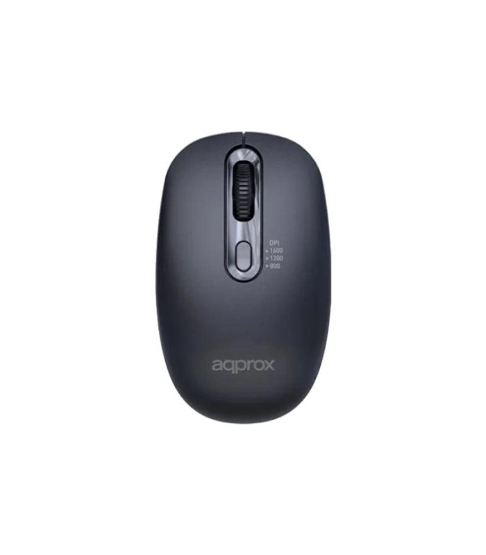 APPROX Ratón inalámbrico APPXM200 2.4GHZ Negro