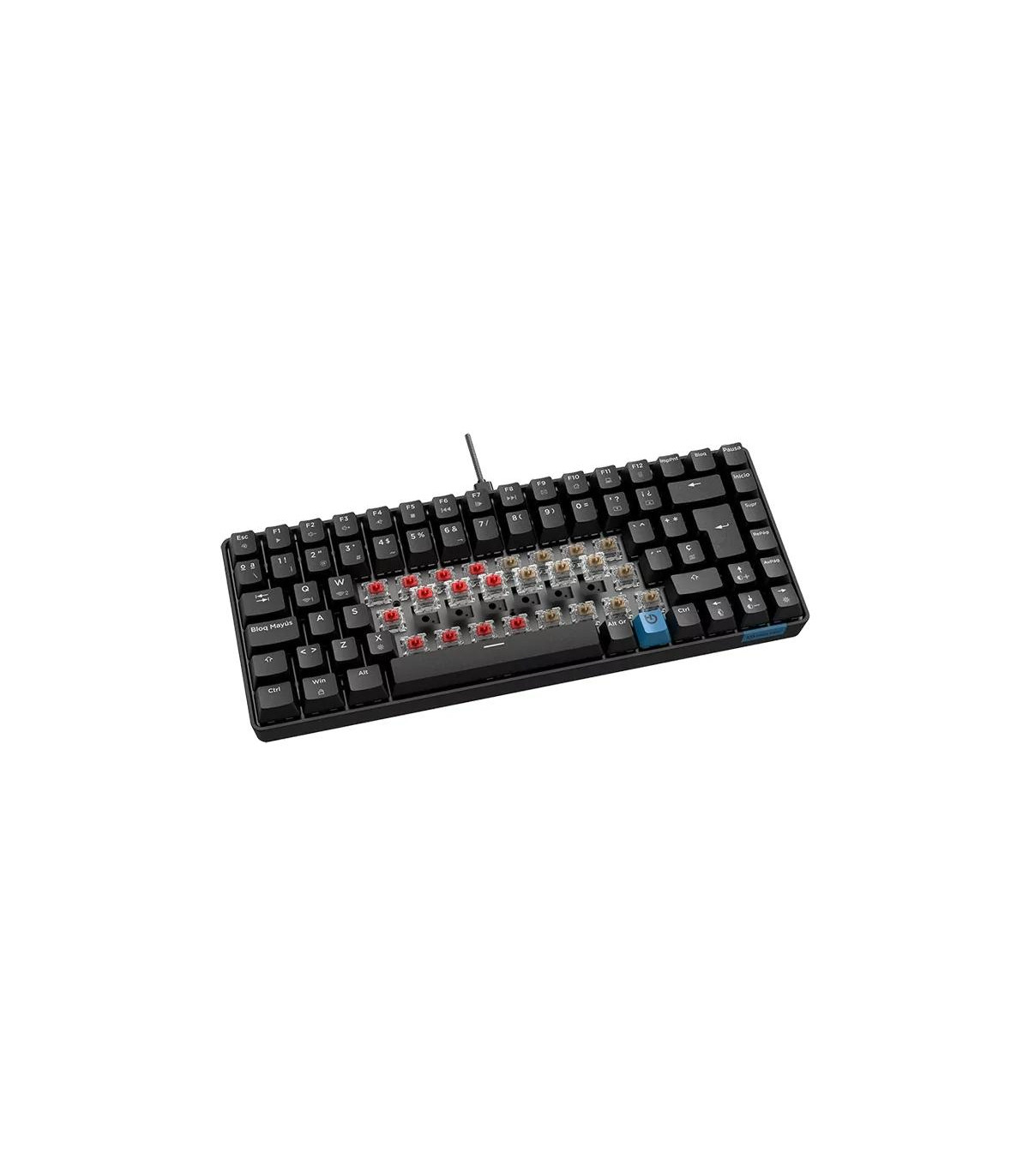 Hiditec Teclado Gaming GM1K  Switches brown
