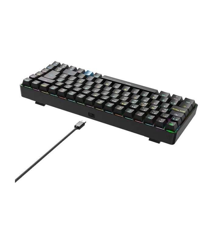 Hiditec Teclado Gaming GM1K  Switches brown