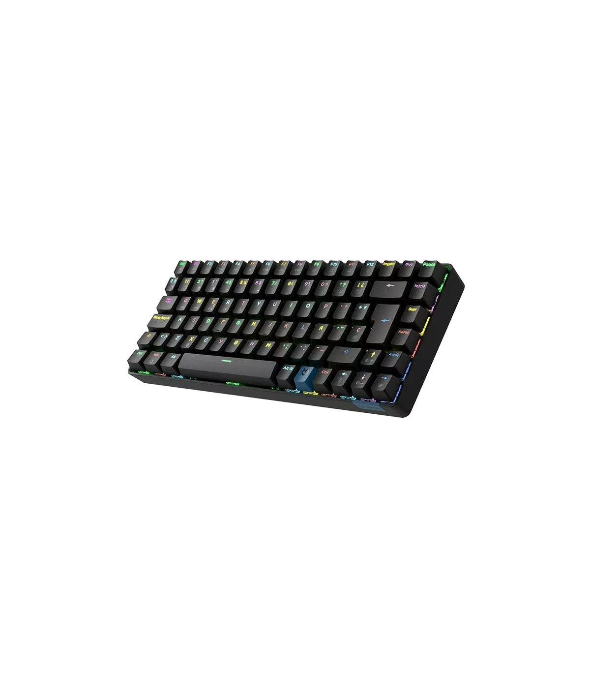 Hiditec teclado Gaming GM1K Switches red