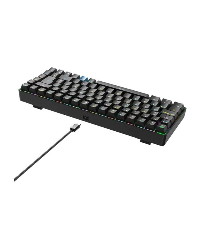 Hiditec teclado Gaming GM1K Switches red