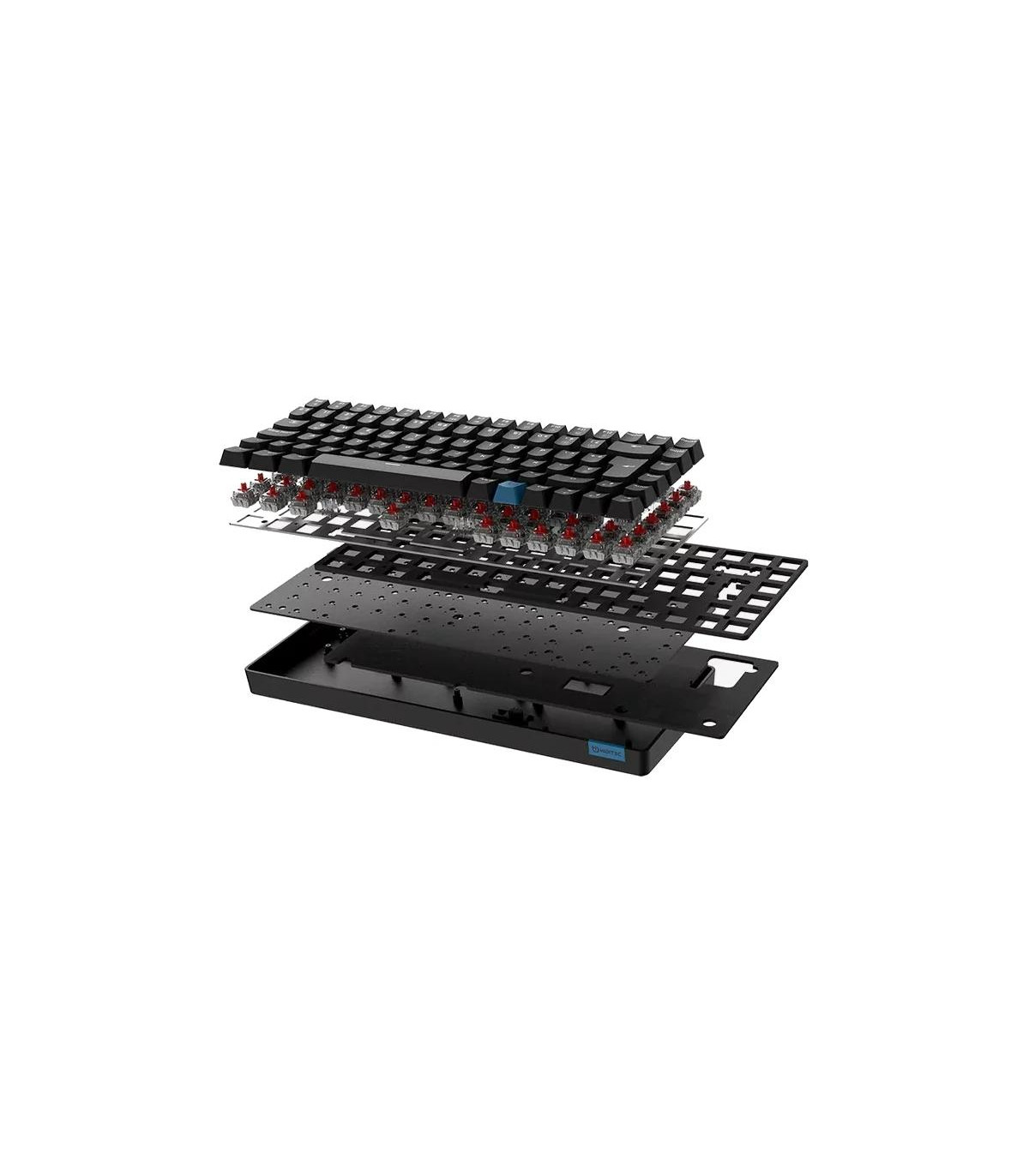Hiditec teclado Gaming GM1K Switches red