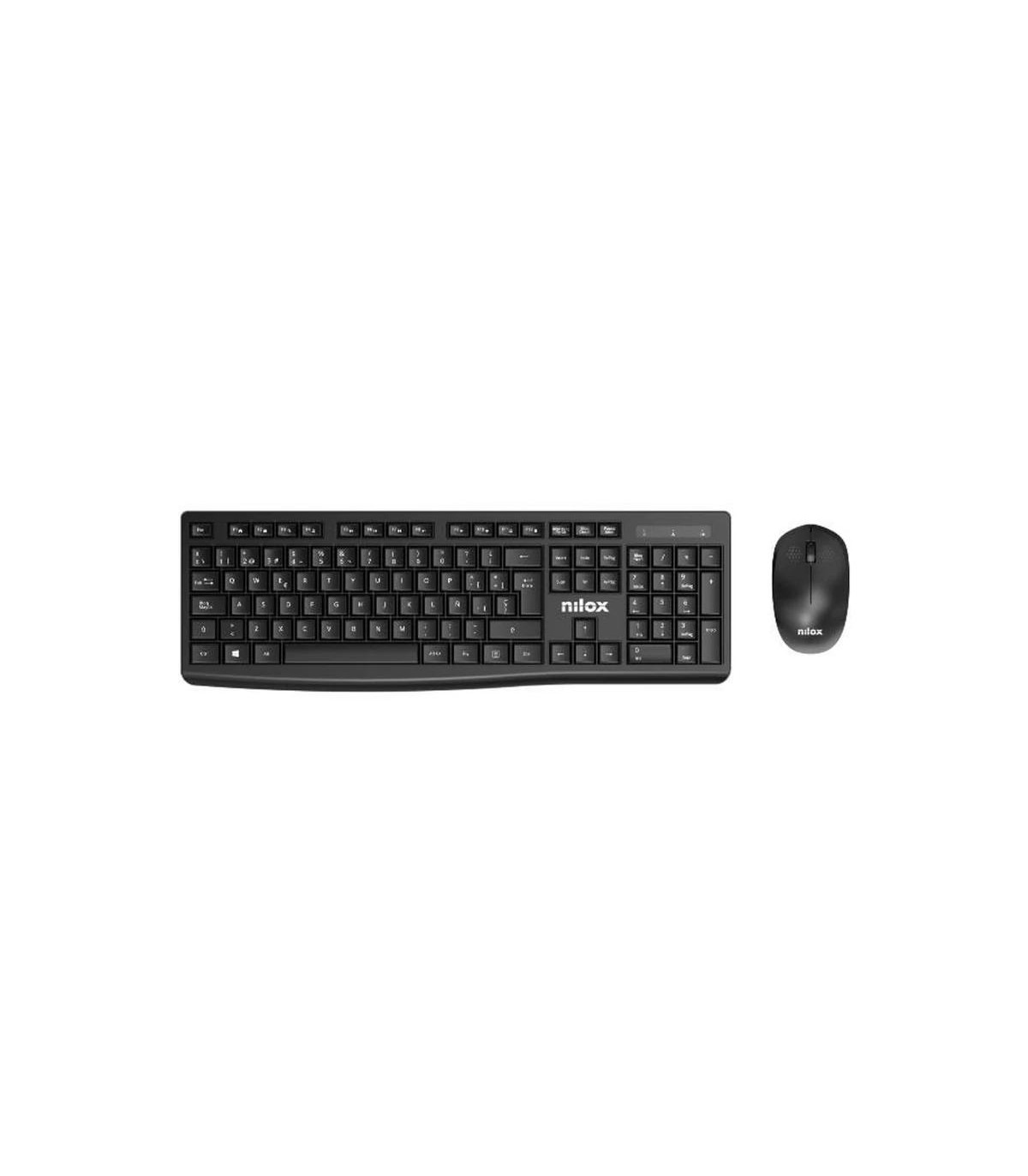 Nilox NXKMWE012 Kit teclado + ratón Wireless