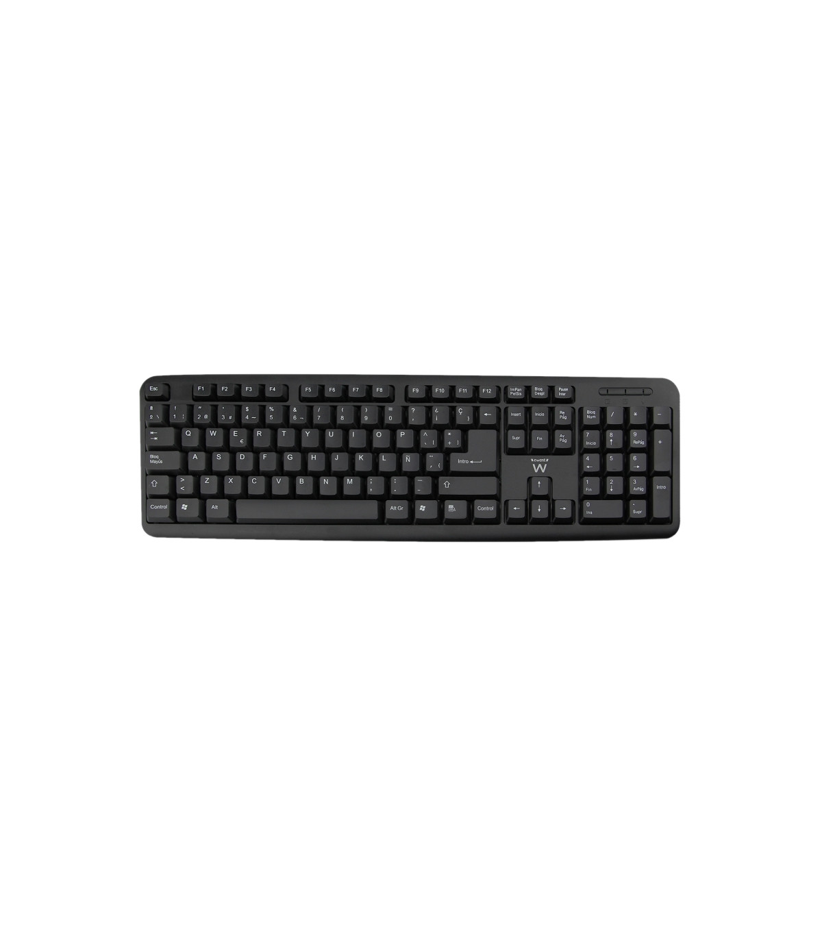 Ewent Teclado Slim EW3109 usb Negro