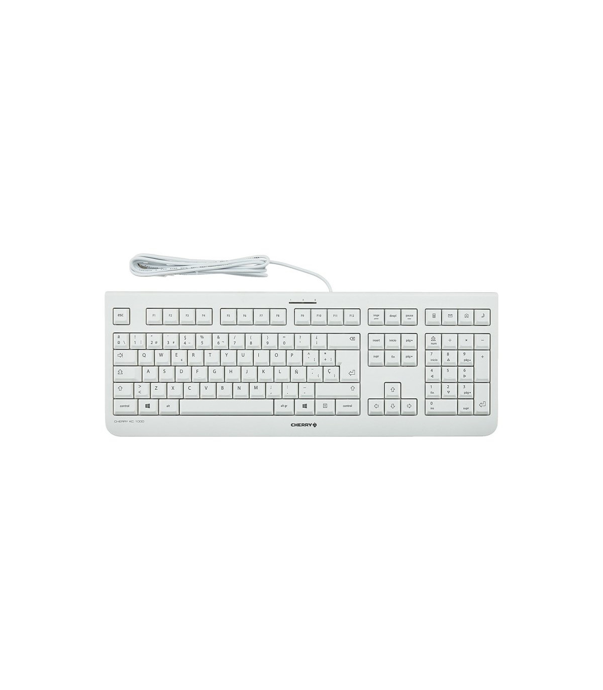 Cherry Teclado KC 1000 Blanco