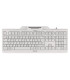 Cherry Teclado+Lector Chip Integrado (DNIe) Blanco
