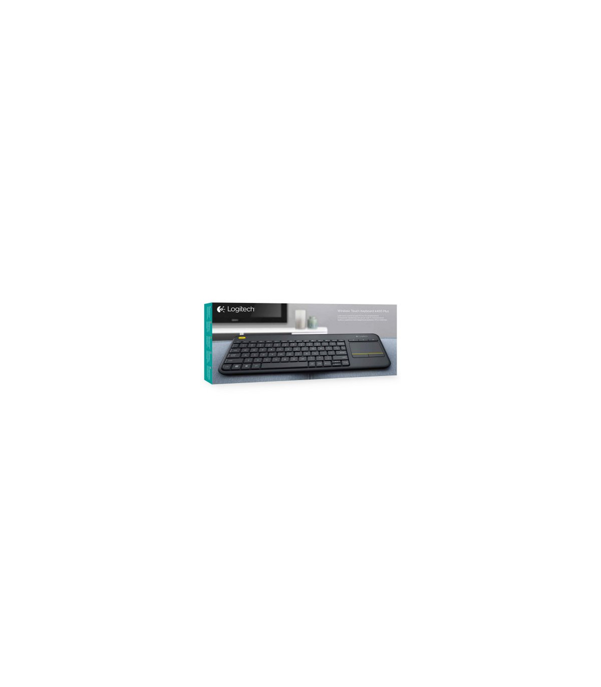 Logitech Teclado K400 920-007137 Plus Touch Negro