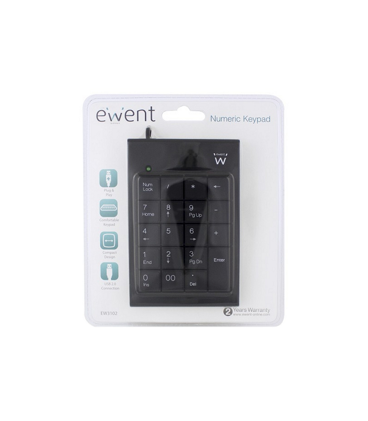 EWENT EW3102 Teclado Númerico Usb