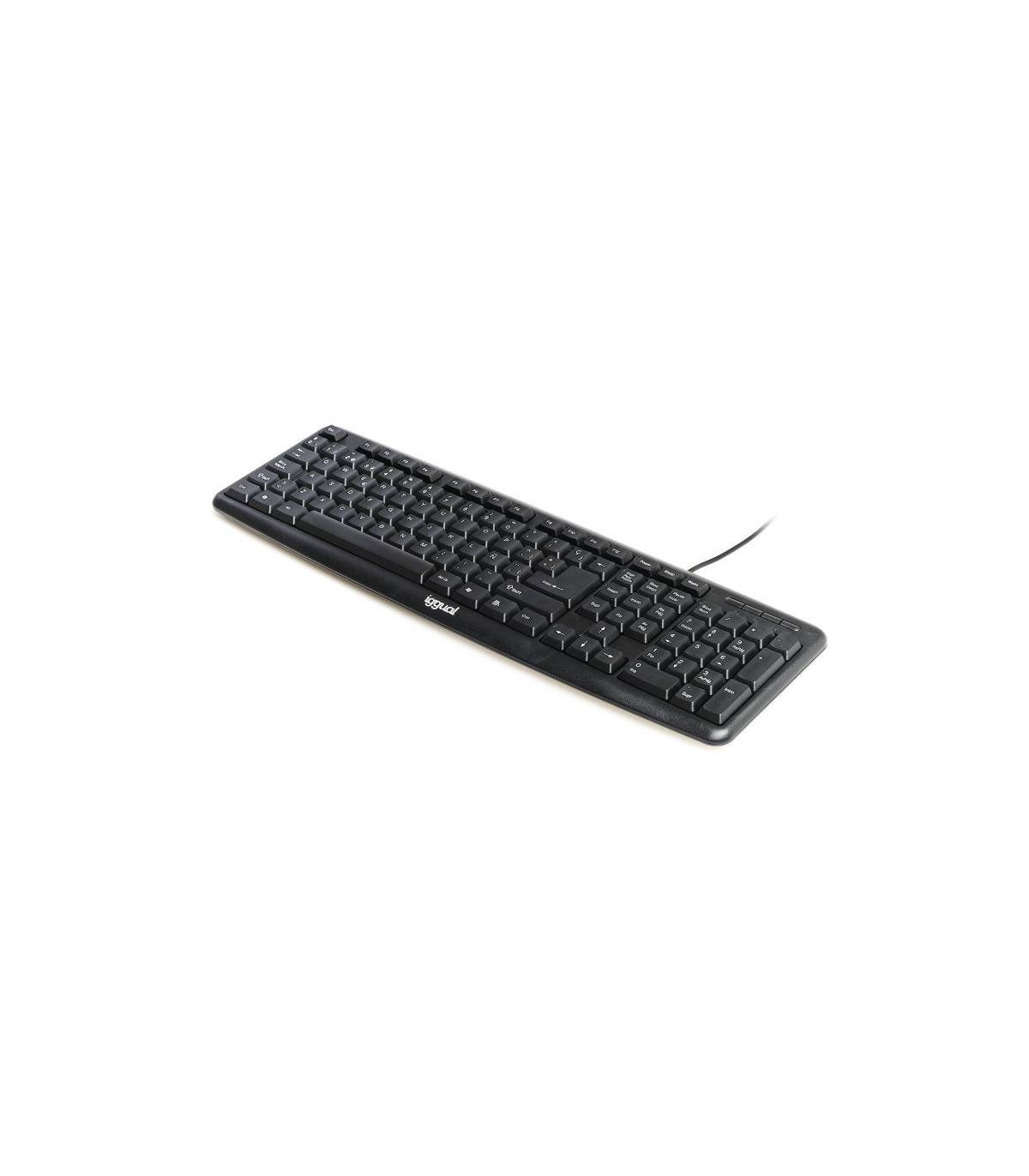 iggual Teclado USB estándar CK-BASIC-105T negro