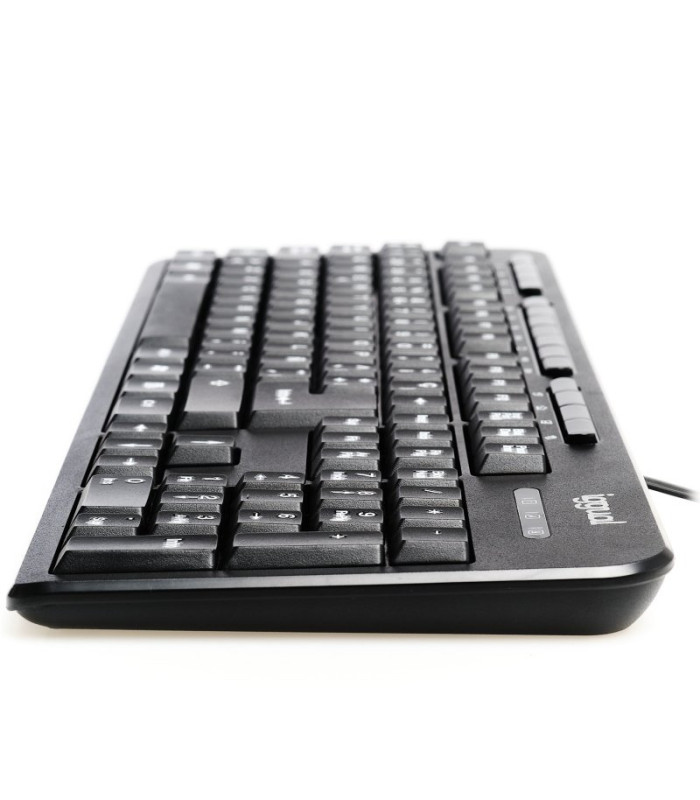 iggual Teclado multimedia CK-BASIC-120T negro