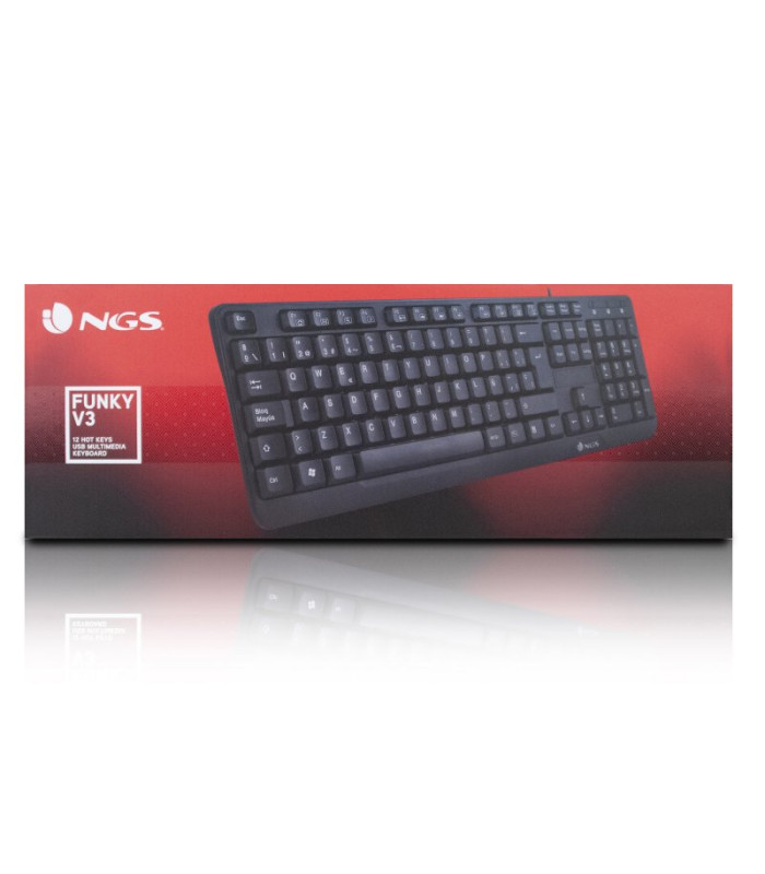 NGS Teclado Multimedia FUNKY V3