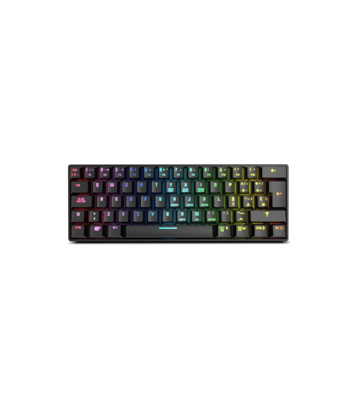 Krom Teclado Gaming KLUSTER RGB Mini Keyboard