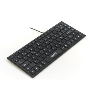 iggual Teclado USB compacto TKL Slim TKL-USB negro