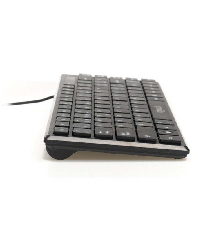 iggual Teclado USB compacto TKL Slim TKL-USB negro