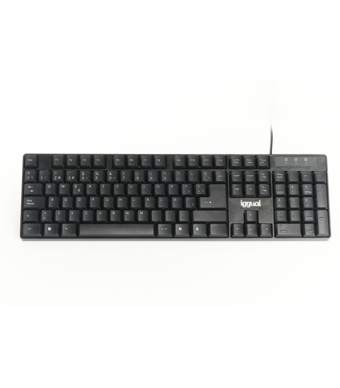 iggual Teclado USB estándar CK-FRAMELESS-105T