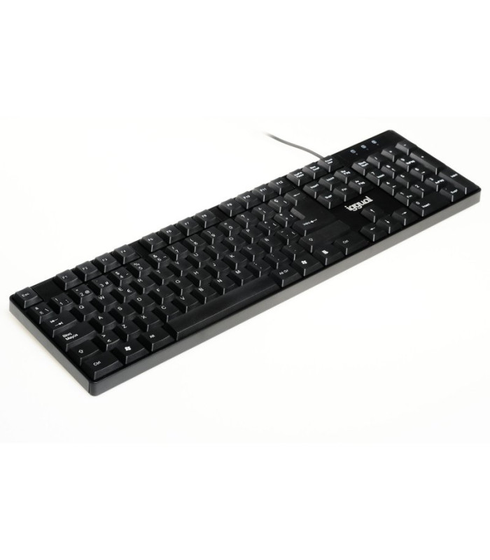 iggual Teclado USB estándar CK-FRAMELESS-105T