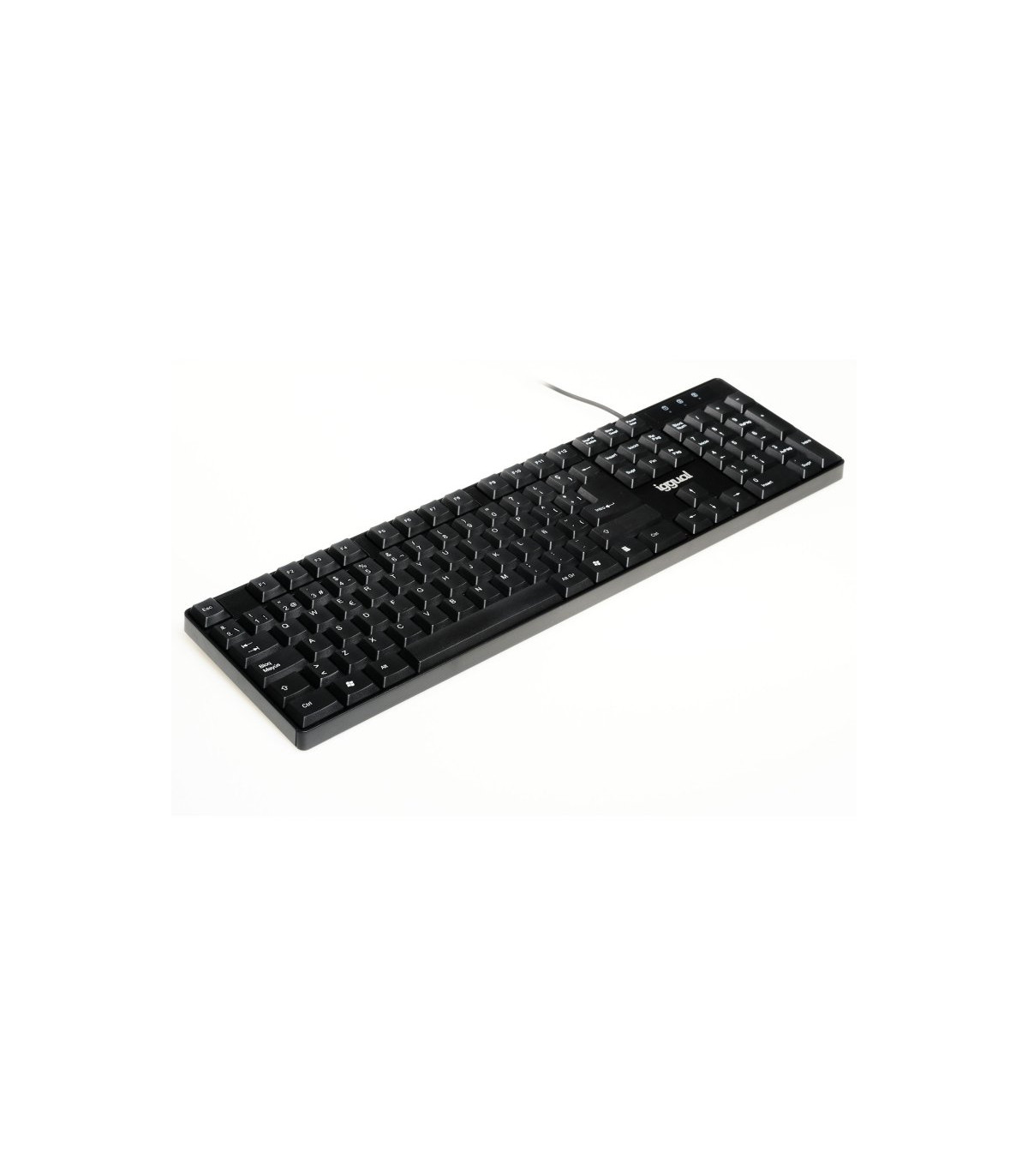 iggual Teclado USB estándar CK-FRAMELESS-105T