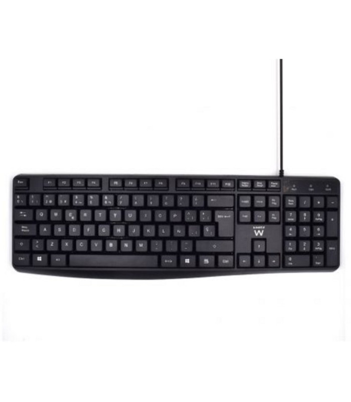 Ewent EW3001 teclado escritura silenciosa USB