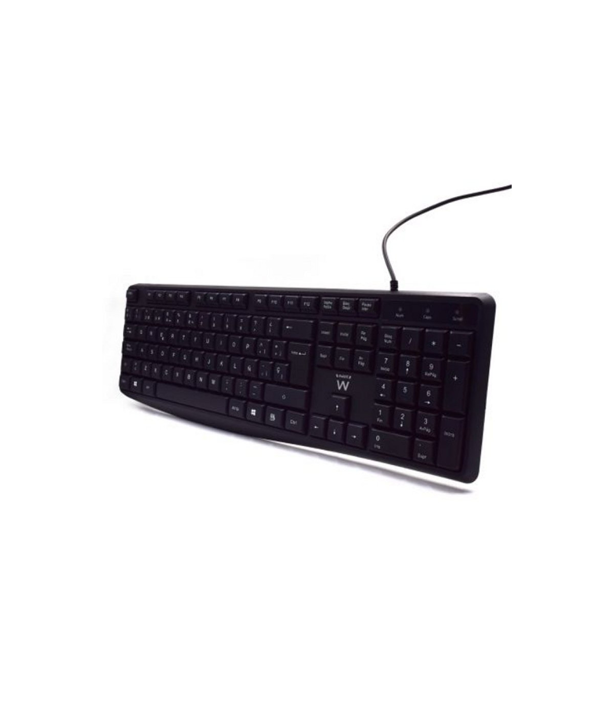 Ewent EW3001 teclado escritura silenciosa USB