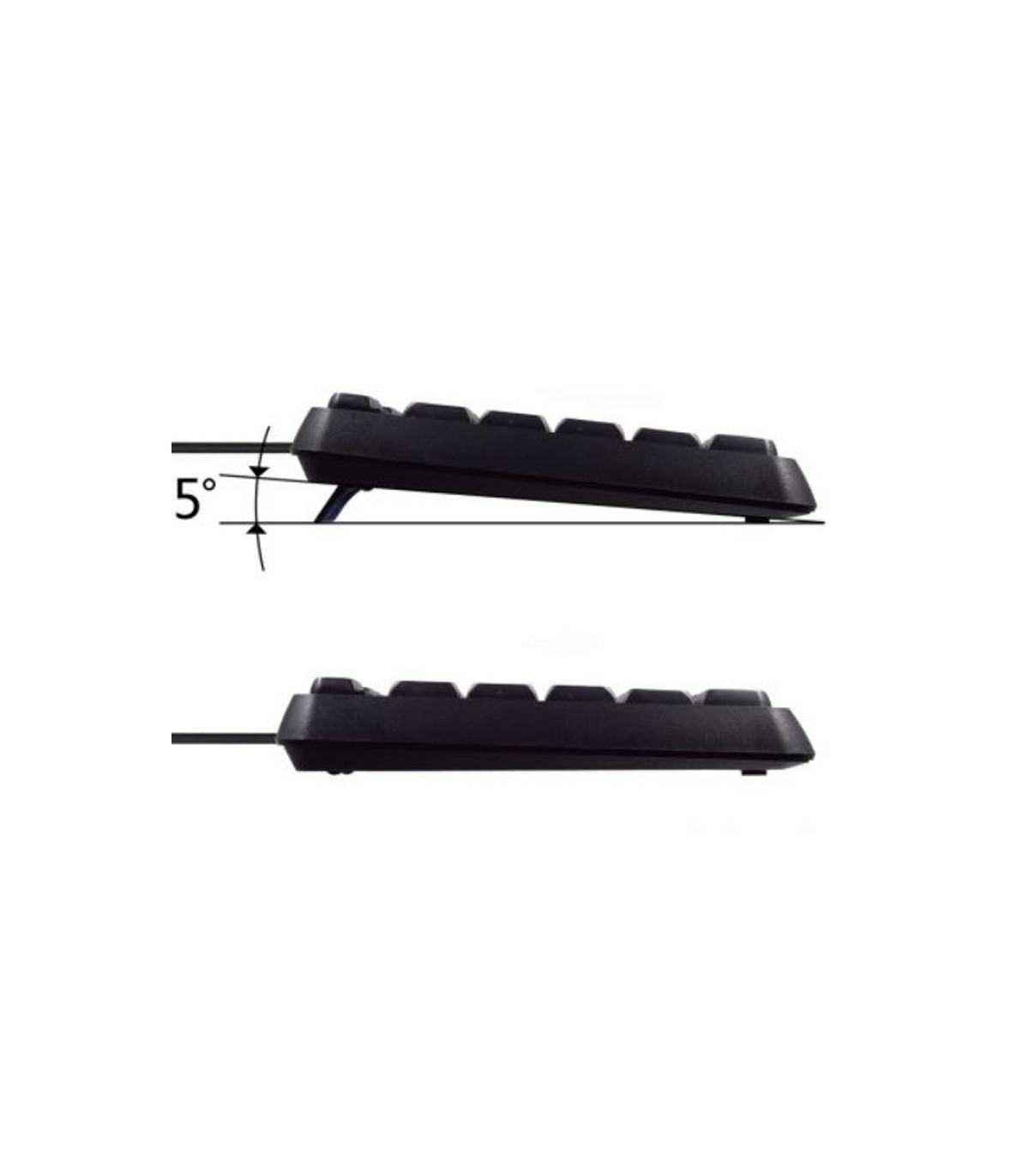 Ewent EW3001 teclado escritura silenciosa USB