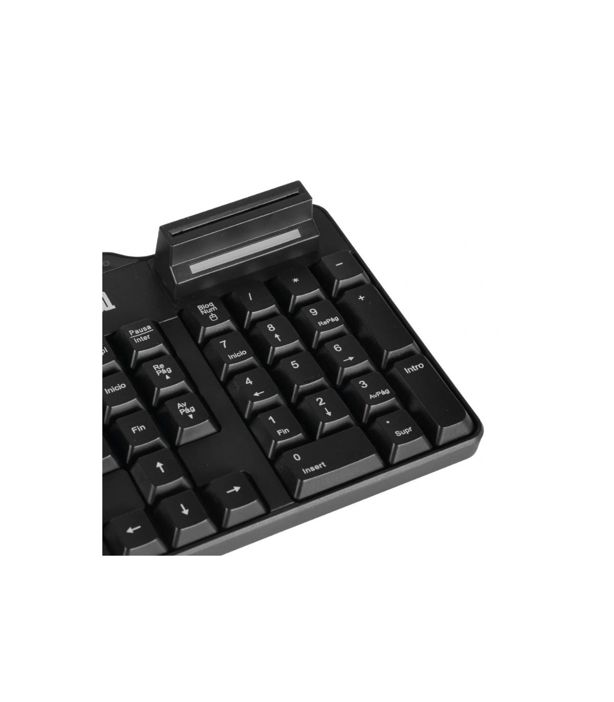 iggual Teclado con lector DNI CK-ID-DNI SMARTcard