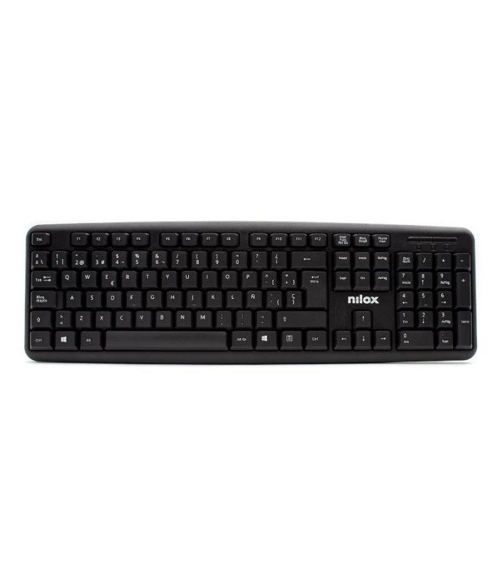 Nilox Teclado Compacto NXKBE000002 Usb Negro