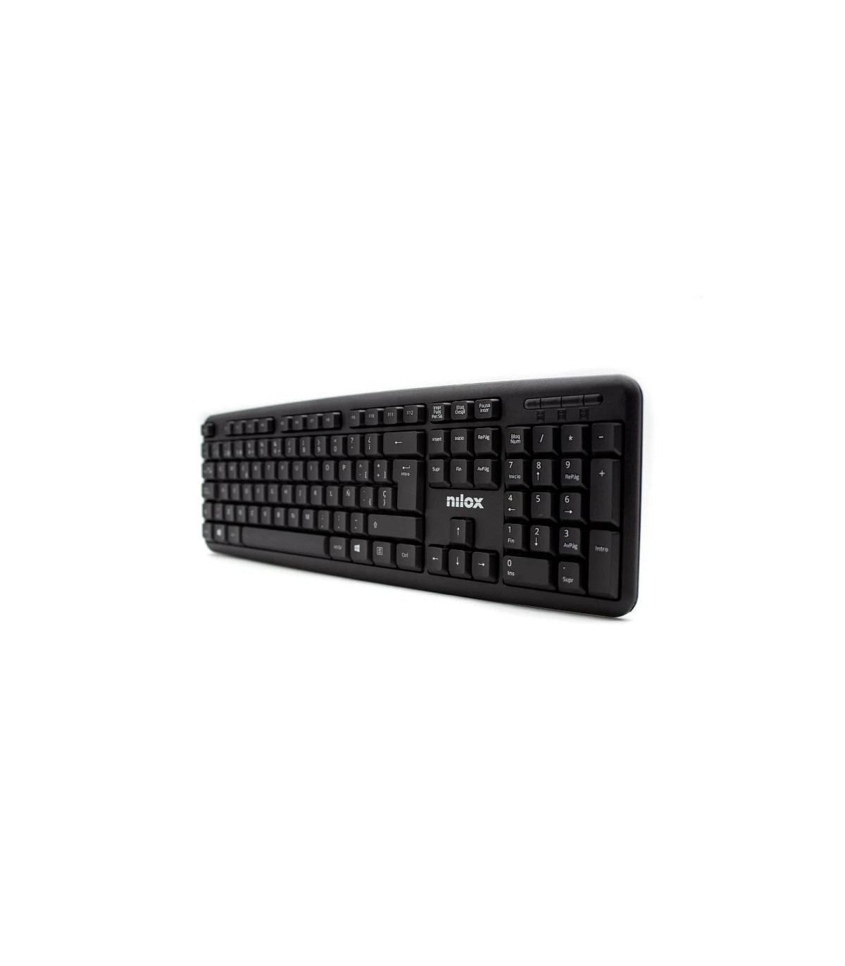 Nilox Teclado Compacto NXKBE000002 Usb Negro