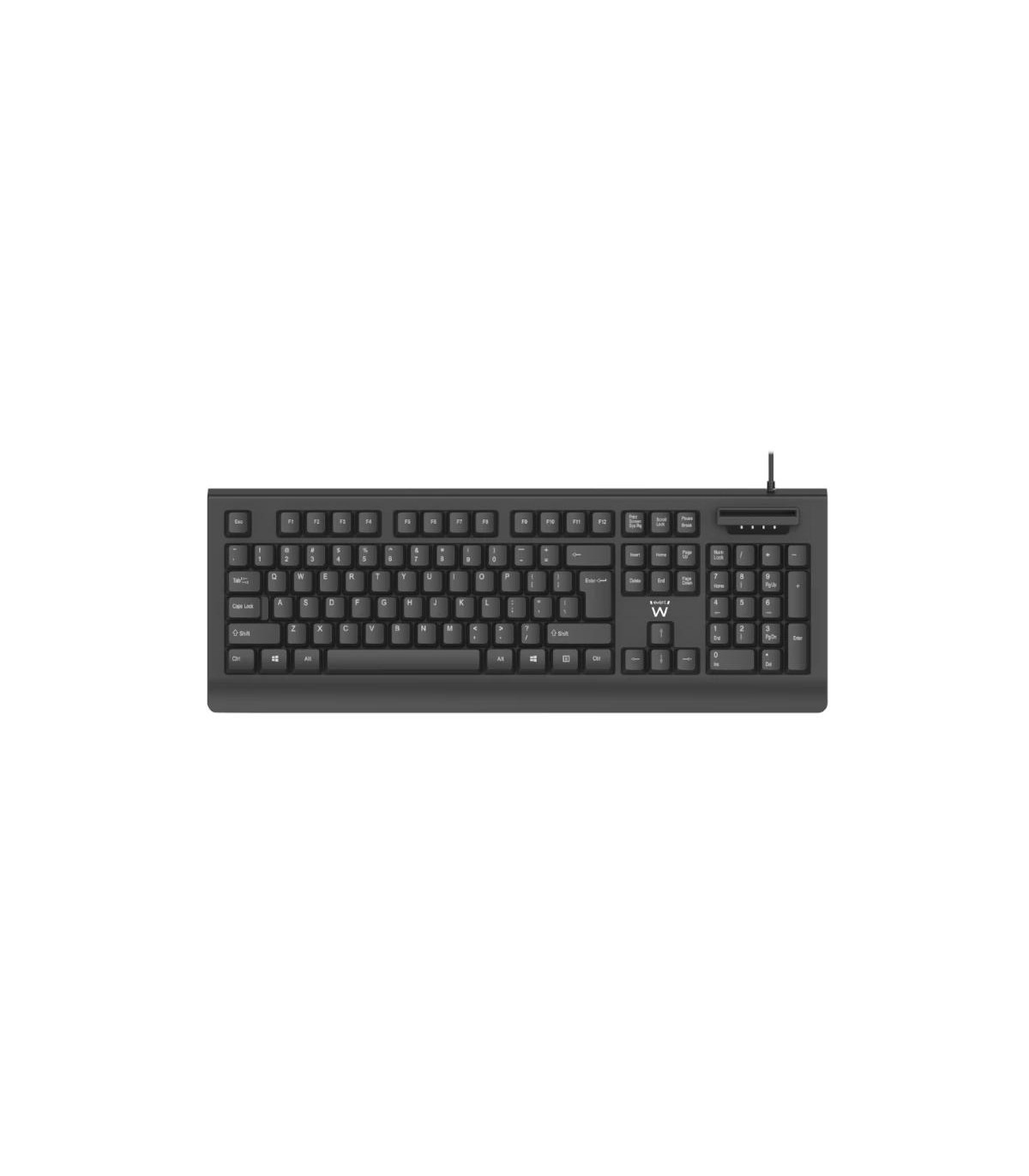 Ewent Teclado EW3286 con lector dni