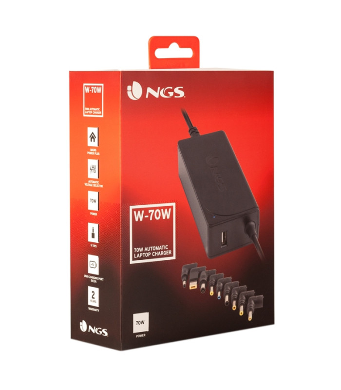 NGS Cargador Portatil Sliml W-70