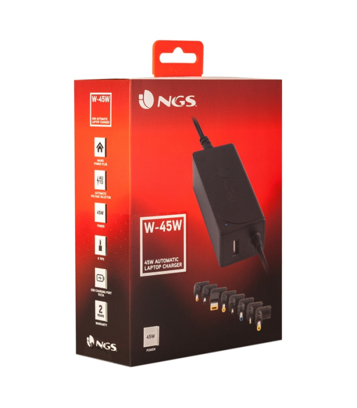 NGS  CARGADOR PARA PORTATIL 45W
