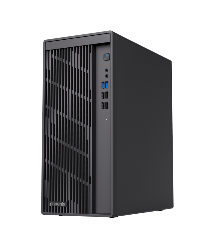 Ordenador phoenix core intel i3 14100 8gb ddr5 512 m.2 nvme 4.0 windows 11 pro wifi 6 y bt 5.2