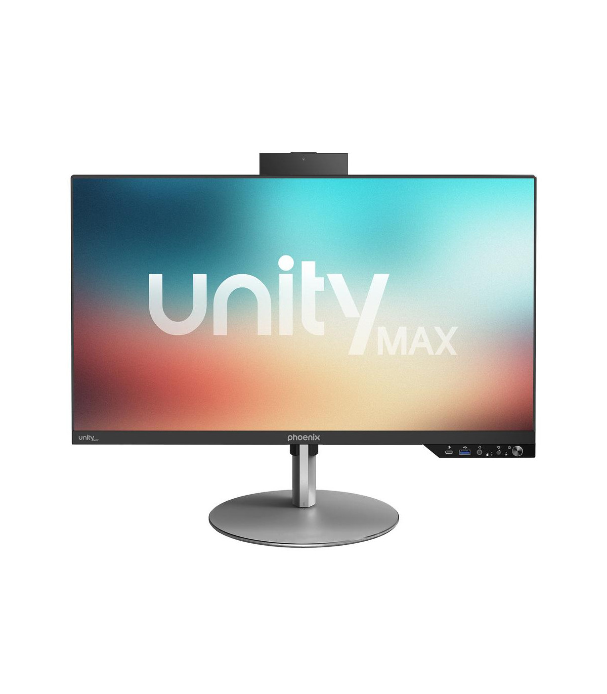 Ordenador all in one phoenix unity max i3 14gº -  16gb ddr5 -  ssd 1tb nvme - 23.8 pulgadas -  fhd 1080p ips - negro - w11 pro