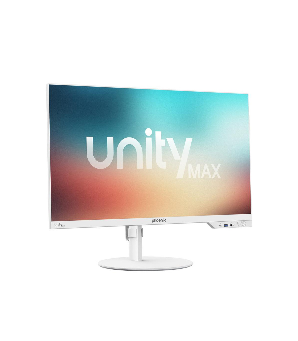 Ordenador all in one phoenix unity max i3 14gº -  16gb ddr5 -  ssd 1tb nvme - 23.8 pulgadas -  fhd 1080p ips - blanco - w11 pro