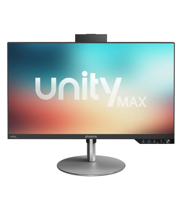 Ordenador all in one phoenix unity max i5 14gº -  16gb ddr5 -  ssd 512gb nvme - 23.8 pulgadas -  fhd 1080p ips - negro - win11 p