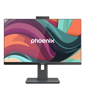 Ordenador pc all in one aio phoenix unity 23.8 pulgadas fhd ajustable altura y rotativo - web cam -  intel i5 14400 - 16 gb ddr5