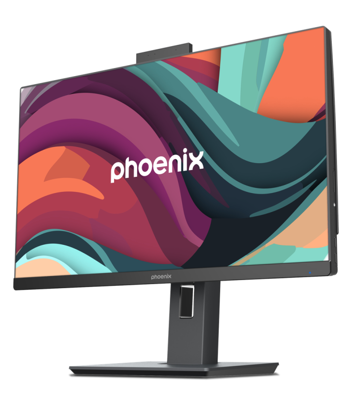 Ordenador pc all in one aio phoenix unity 23.8 pulgadas fhd ajustable altura y rotativo - web cam -  intel i5 14400 - 16 gb ddr5