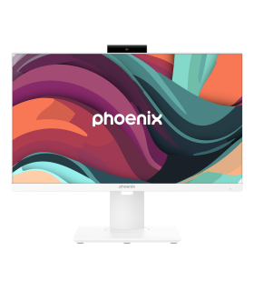 Barebone all in one phoenix campro 23.8 pulgadas blanco placa asus h610t2 ddr5 con adaptador 120w