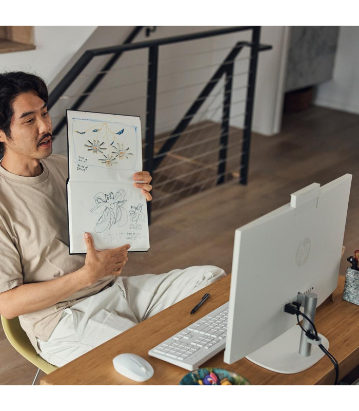 Ordenador all in one 24 - cr0067ns 23.8 pulgadas -  tactil -  i5 - 1335u -  8gb -  ssd512gb -  w11 -  teclado y raton incluidos