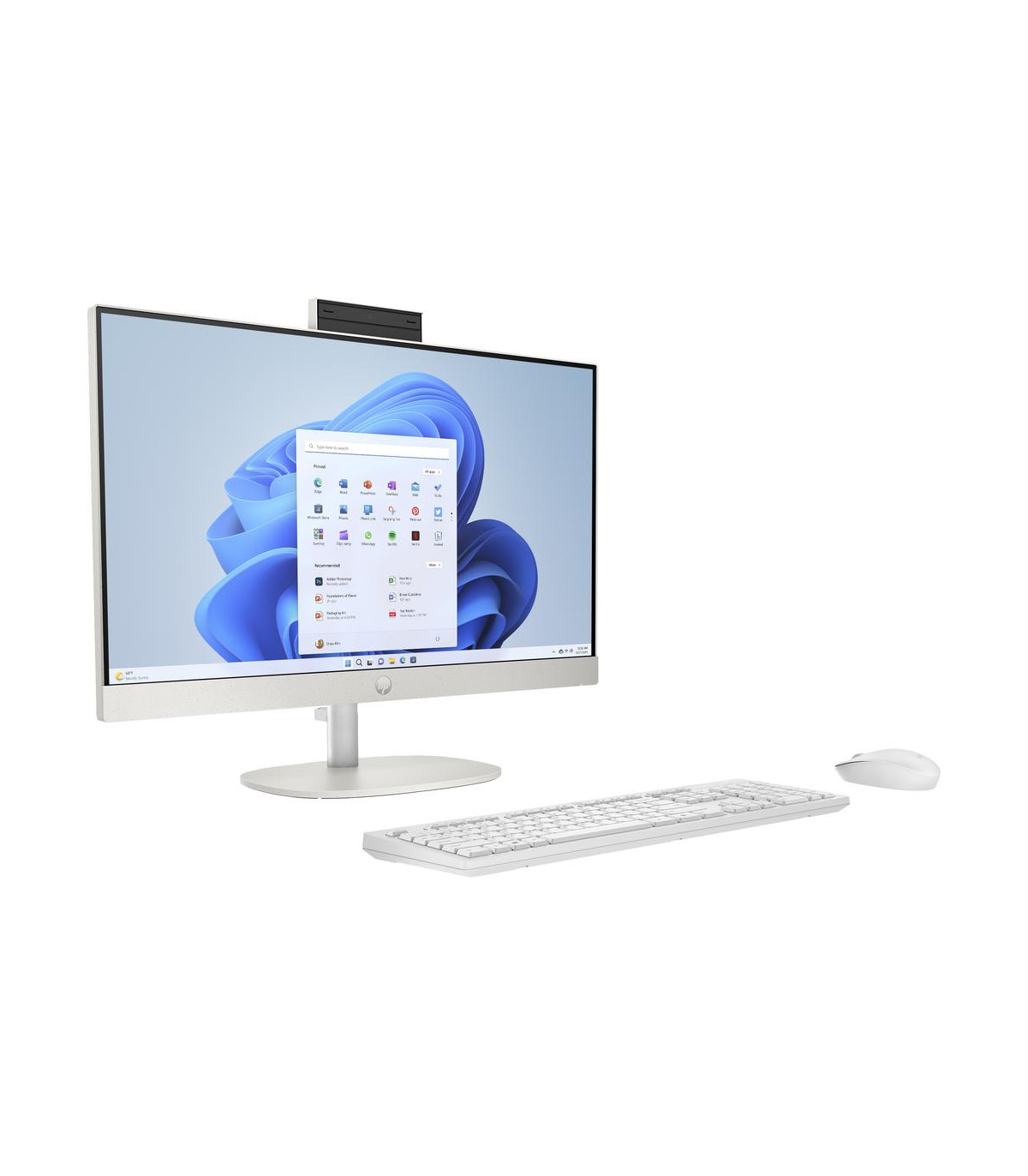 Ordenador all in one hp 24 - cr0042ns 23.8 pulgadas i3 - 1315u -  8gb -  ssd512gb -  w11 -  teclado y raton