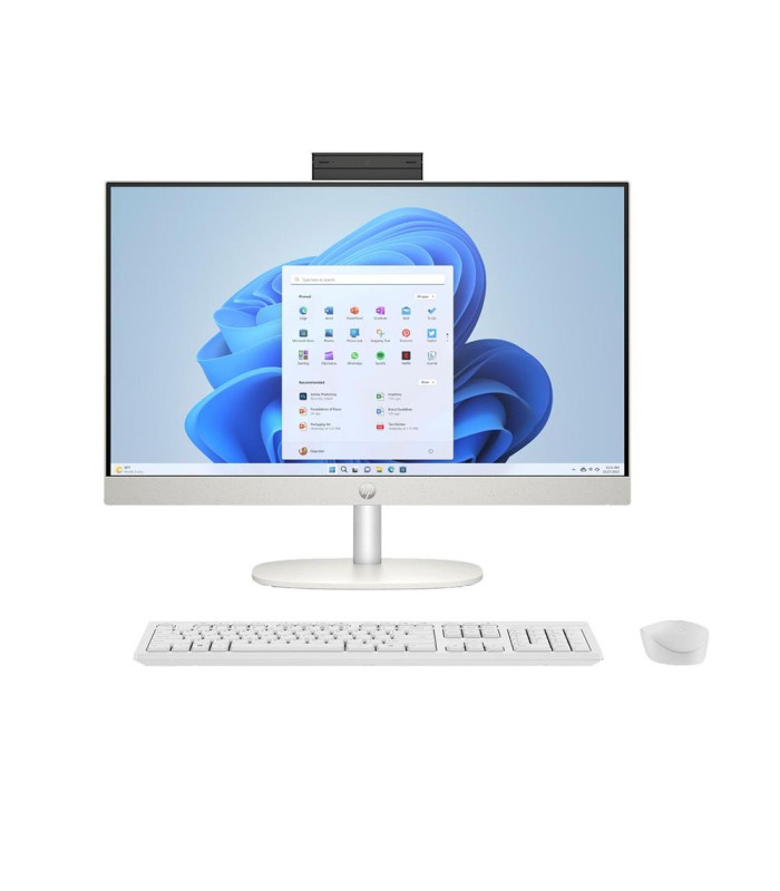 Ordenador all in one hp 24 - cr0138ns ryzen 3 - 7320u -  8gb -  ssd 512gb -  23.8 pulgadas -  freedos