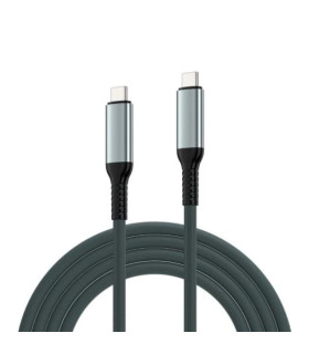 EWENT Cable USB 4 Gen 3 tipoC macho a macho 2m