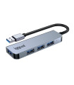 iggual Hub USB-A 3.0 x 4 puertos USB-A 3.0